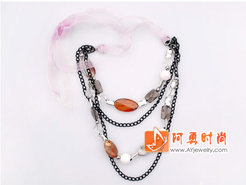 Ayjewelry时尚毛衣链系列新品