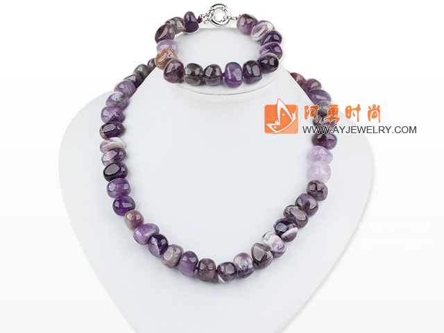 紫水晶套链