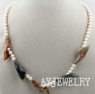 珍珠印度玛瑙项链