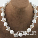 珍珠水晶砗磲项链