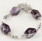 珍珠紫水晶手链