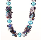 紫水晶珍珠项链