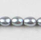 8-9mm灰色米形珍珠