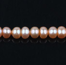 4.5-5.5mm天然粉色算盘珍珠