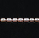 4-4.5mm天然紫色米形珍珠