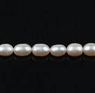 5-6mm天然白色米形珍珠