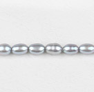 5-6mm灰色米形珍珠