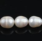 11-12mm天然米形白珍珠