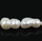 10*16mm天然白色花生珍珠