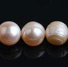 11-12mm天然螺纹粉色珍珠