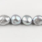 11-12mm灰色染色巴洛克珍珠