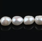 10-11mm天然白色巴洛克珍珠