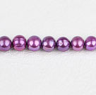 8-9mm紫红色染色珍珠