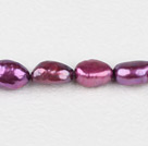 8-9mm紫红色染色巴洛克珍珠