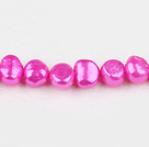 6-7mm玫粉色染色土豆珍珠