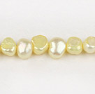 6-7mm浅黄色染色土豆珍珠