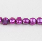 3-4mm紫红色染色土豆珍珠