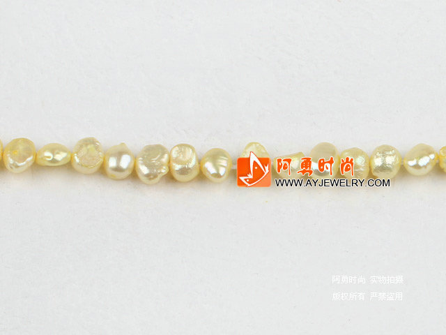 3-4mm淡黄色染色土豆珍珠