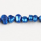 3-4mm宝石蓝染色土豆珍珠